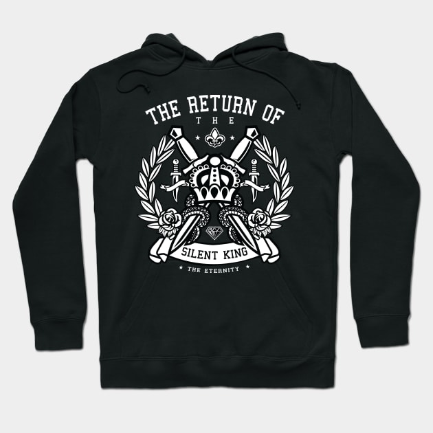 Return of the silent king Hoodie by RaptureMerch